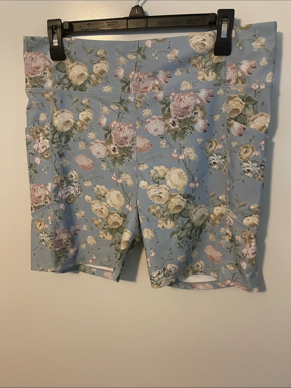 Tuckernuck TNuck Sport Floral Print 6 Inch Bike Shorts Compression Sz XL Garden